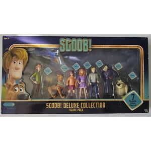 SCOOB! DELUXE COLLECTION - 7 Figures SCOOBY-DOO Dick Dastardly MUTTLEY Basic Fun